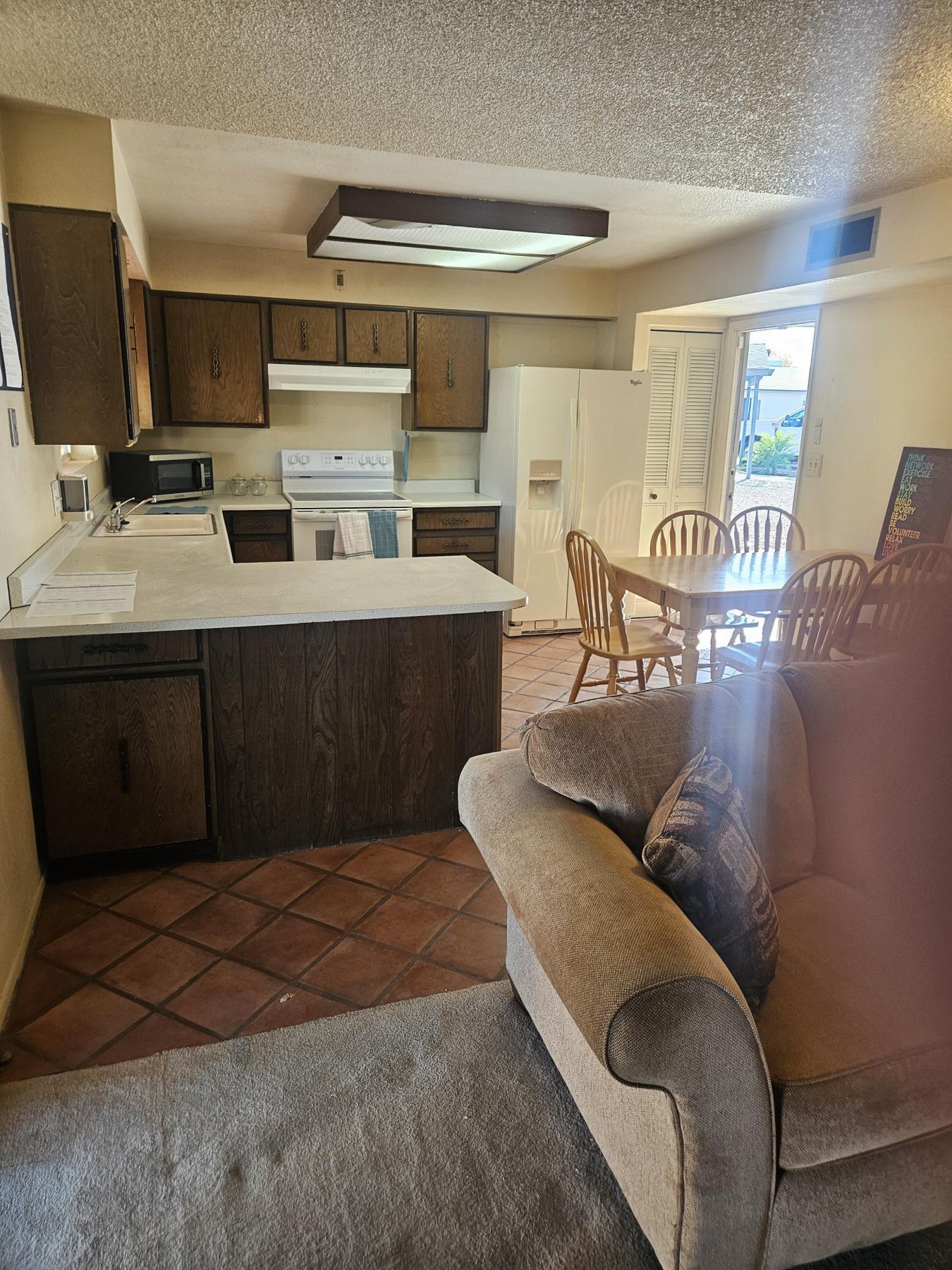 Kitchen and dining